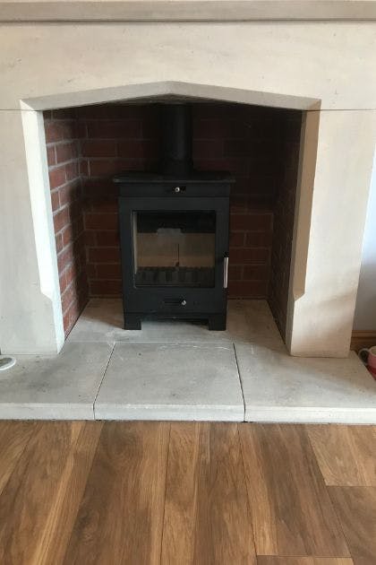 Wood Burning Stove Fitted in Walsall