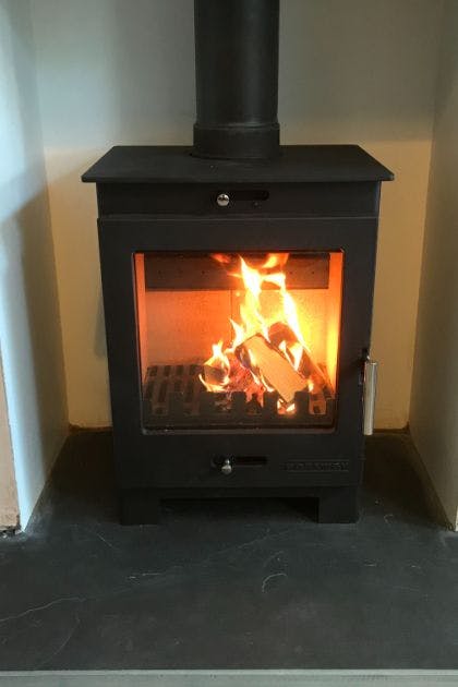 Wood Burning Stove Fitted in Walsall