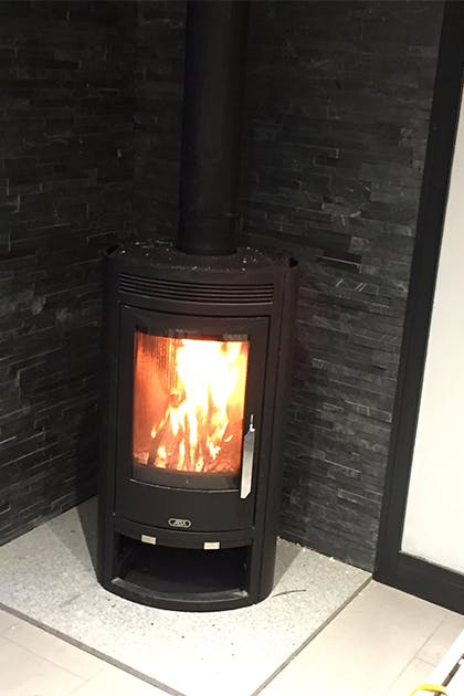 Log burner fitted in Cannock